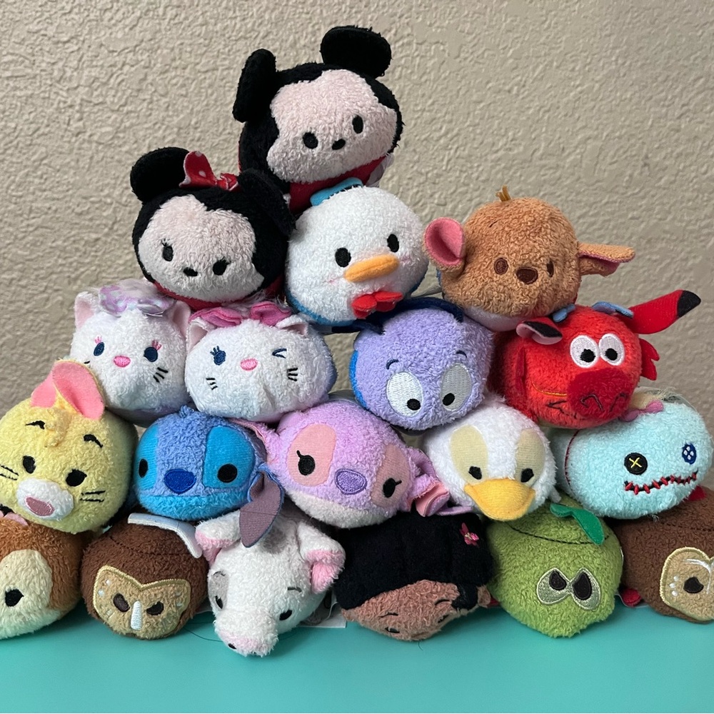 Disney Tsum Tsum Plush Stack - Multicolor Cute Character Set